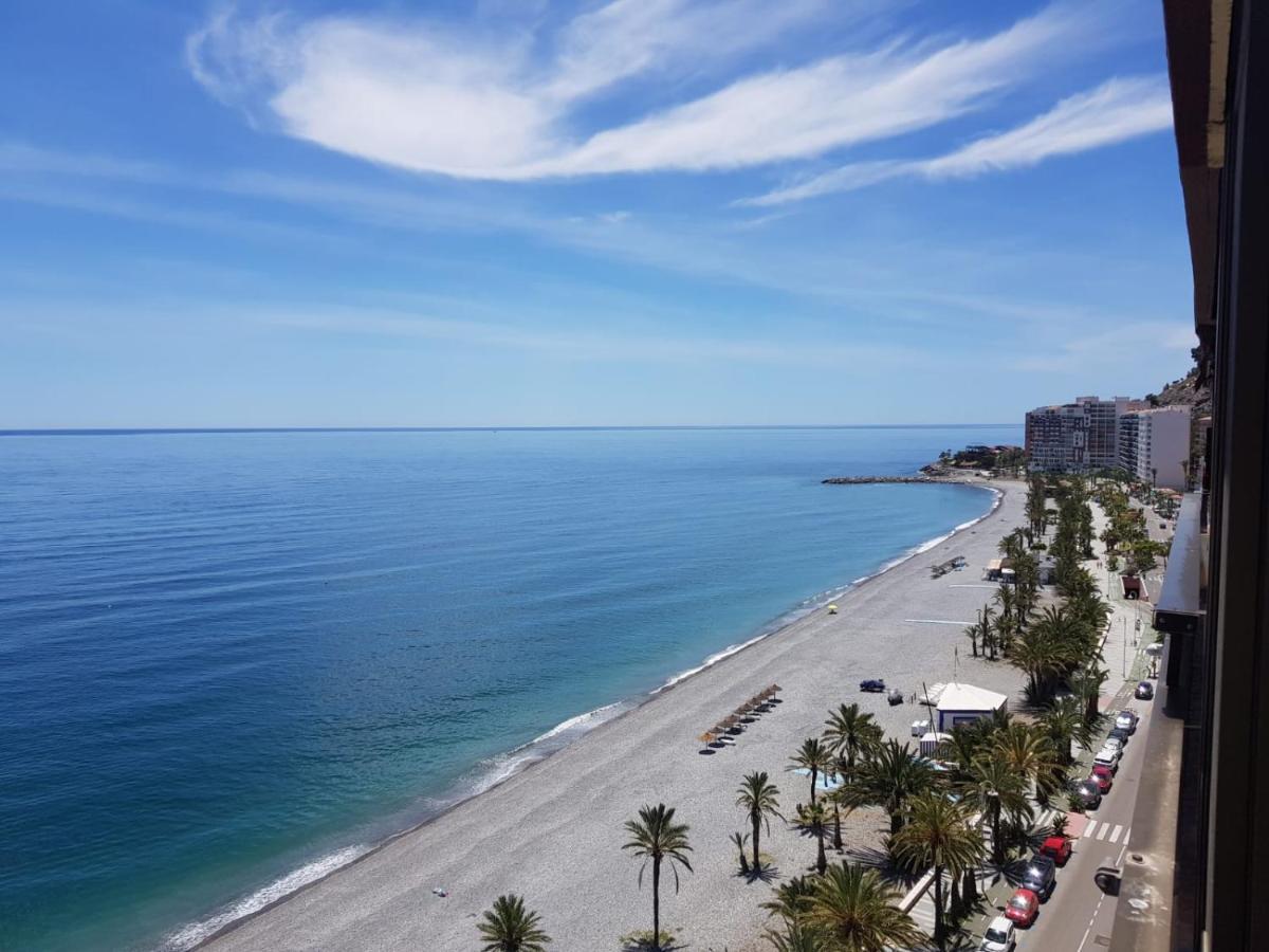 Atico En Almunecar. Primera Linea De Playa Con Vistas Espectaculares 외부 사진